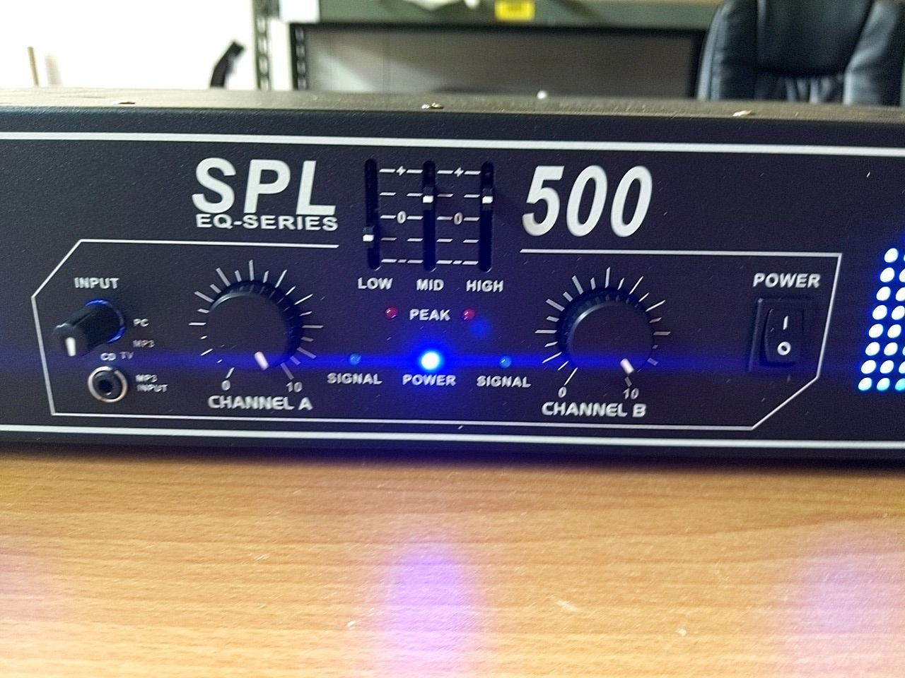 Zesilovač (500W) Skytec SPL 500 DJ/PA