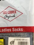 sada ponožek Lee Cooper velikost 37-42