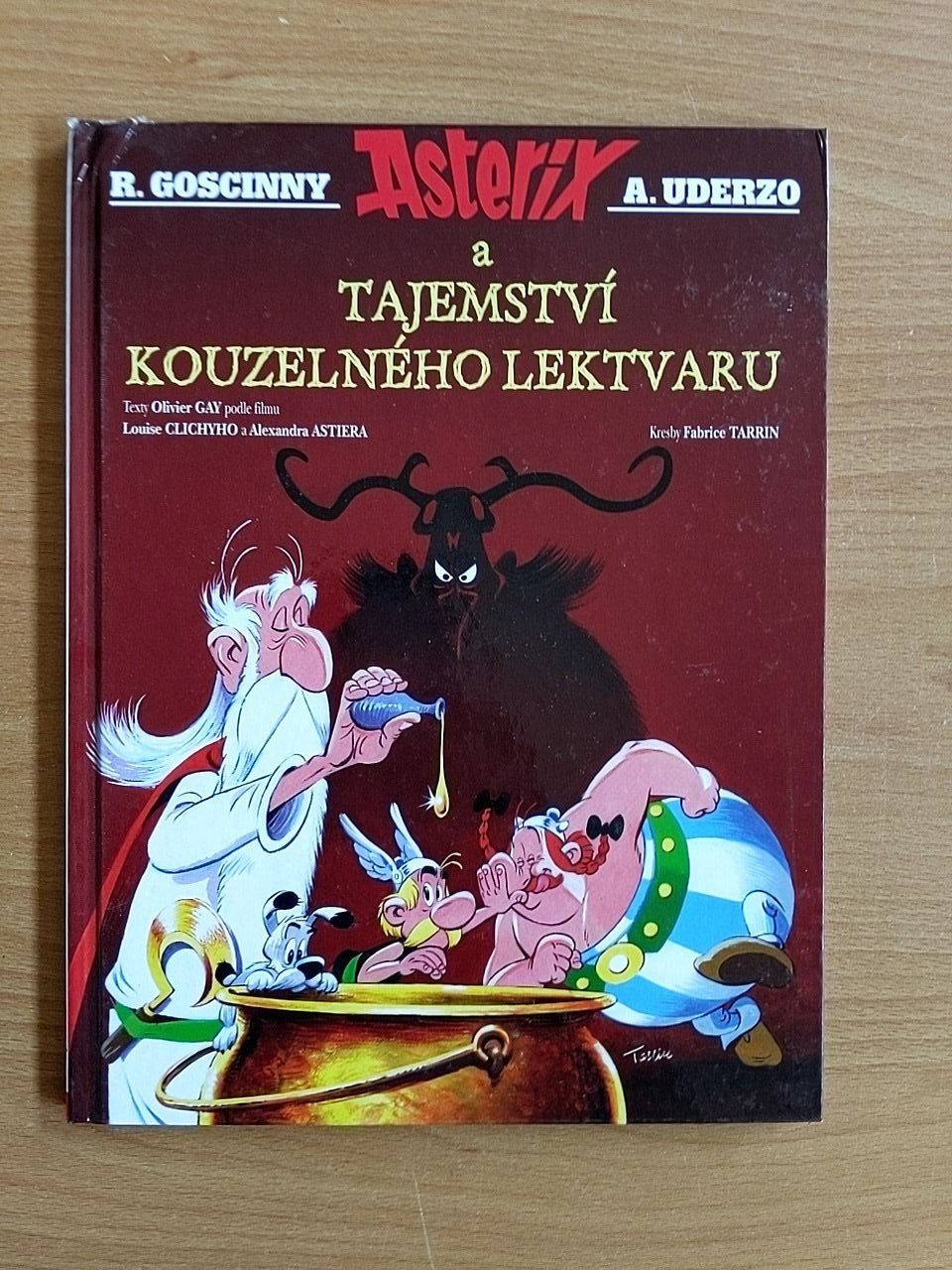 Kniha Asterix a tajemství kouzelného lektvaru