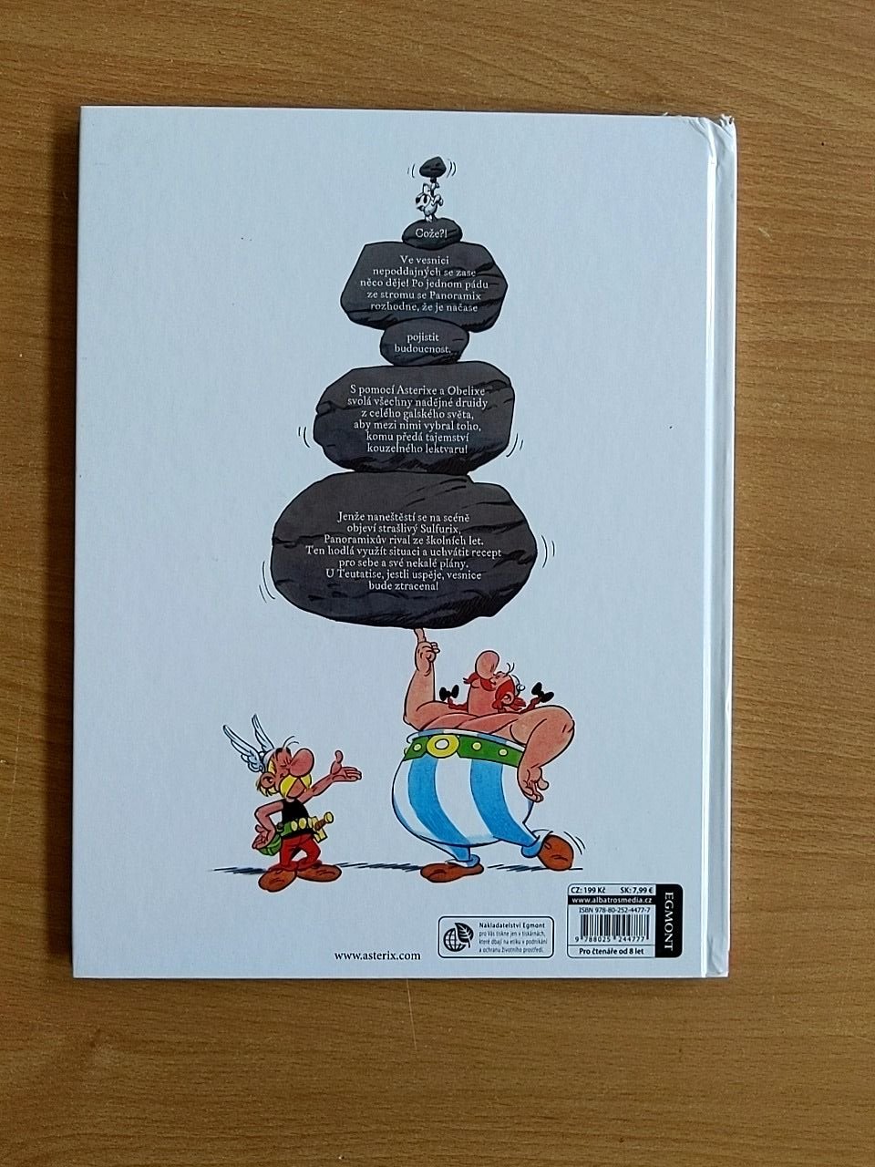 Kniha Asterix a tajemství kouzelného lektvaru 