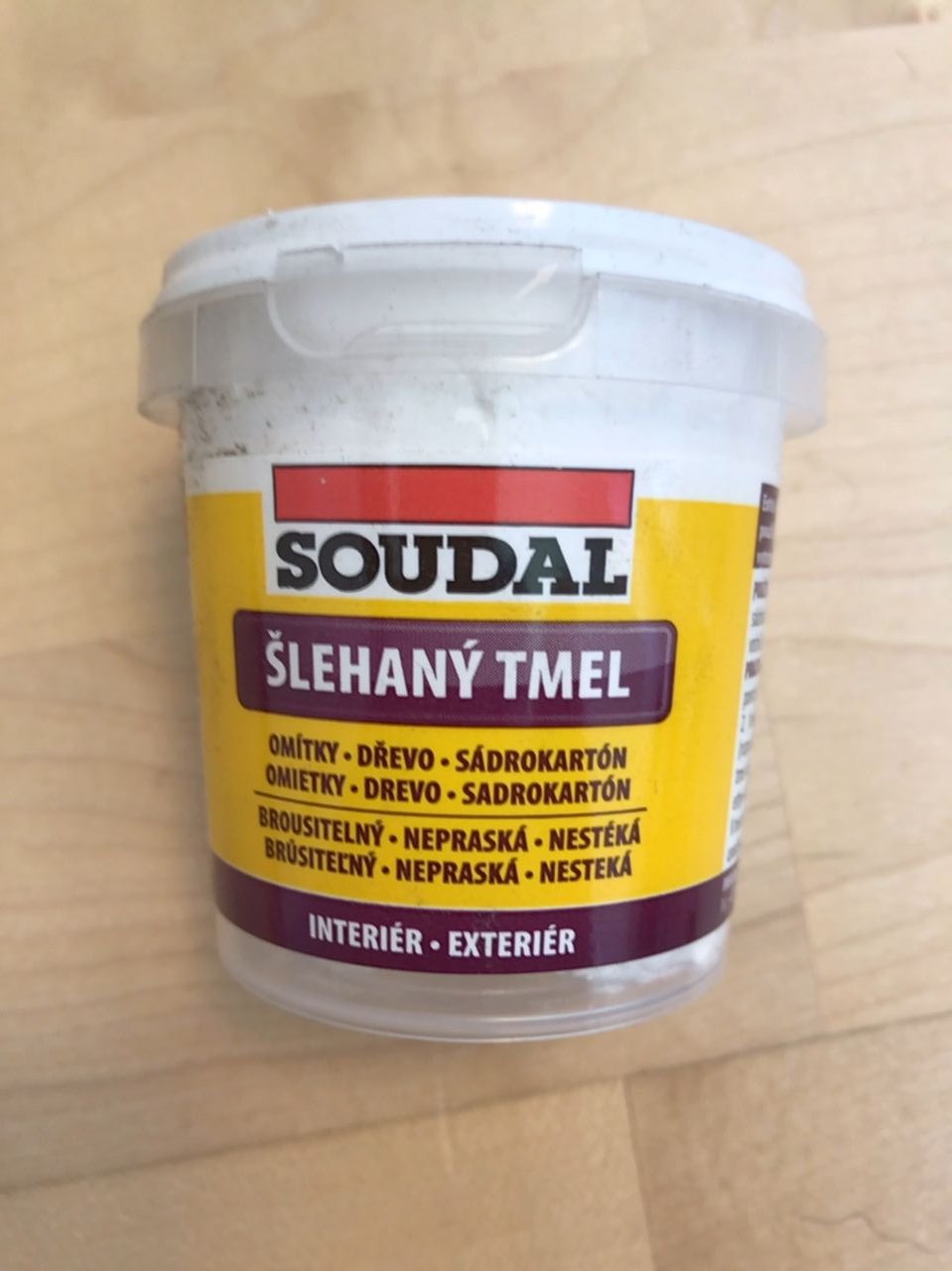 Šlehaný tmel Soudal