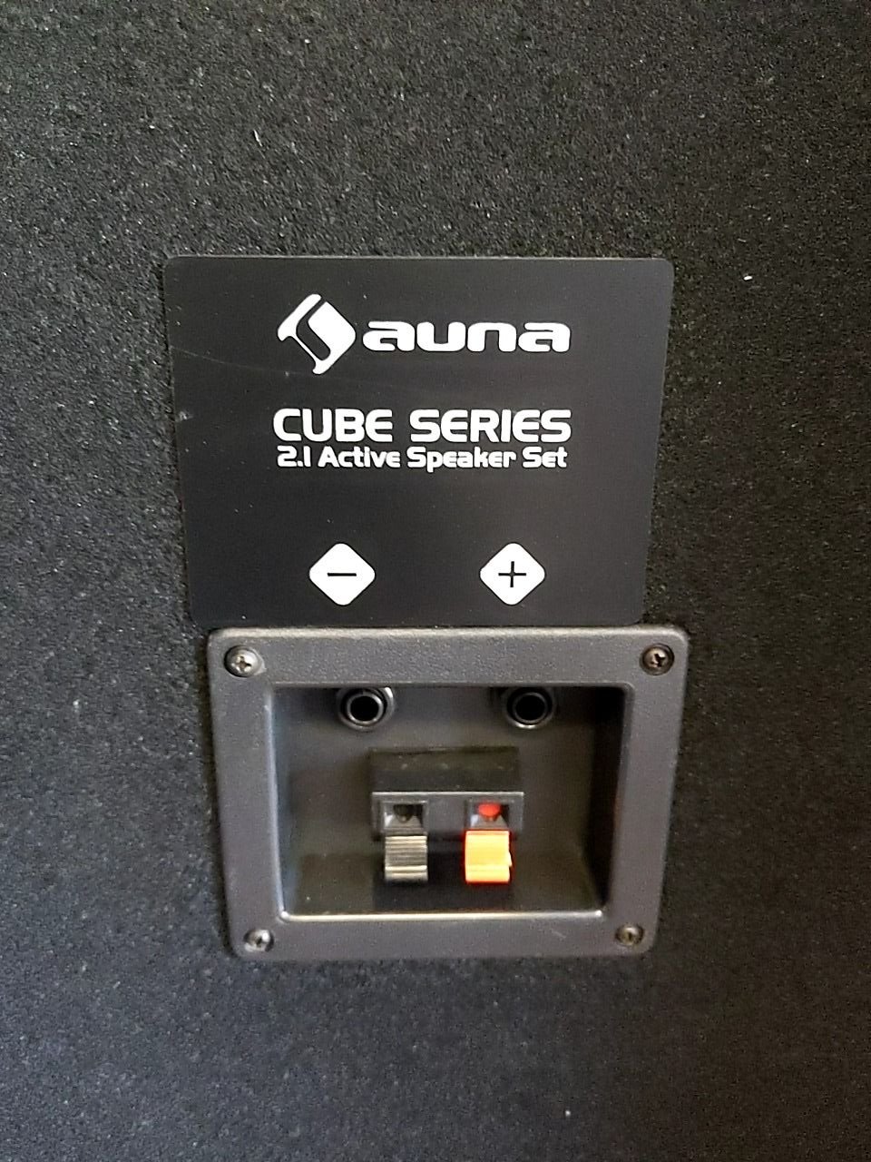 Sestava repro 2.1 (aktivní) Auna Cube series (repro - 10032278, subw-10032277)