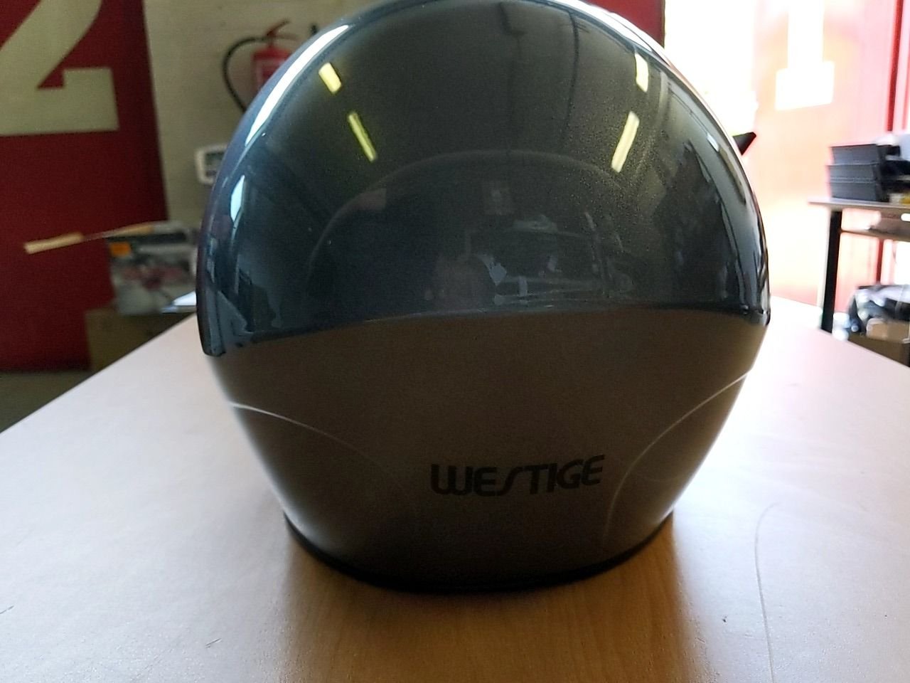 Moto helma Westige Velikost M (56-58cm) - šedá