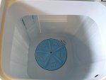 Pračka (plast, 5,8kg praní, 3,5kg ždímání) OneConcept DB004 (10006739)