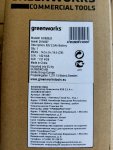 AKU sekačka Greenworks GC82LM46SP