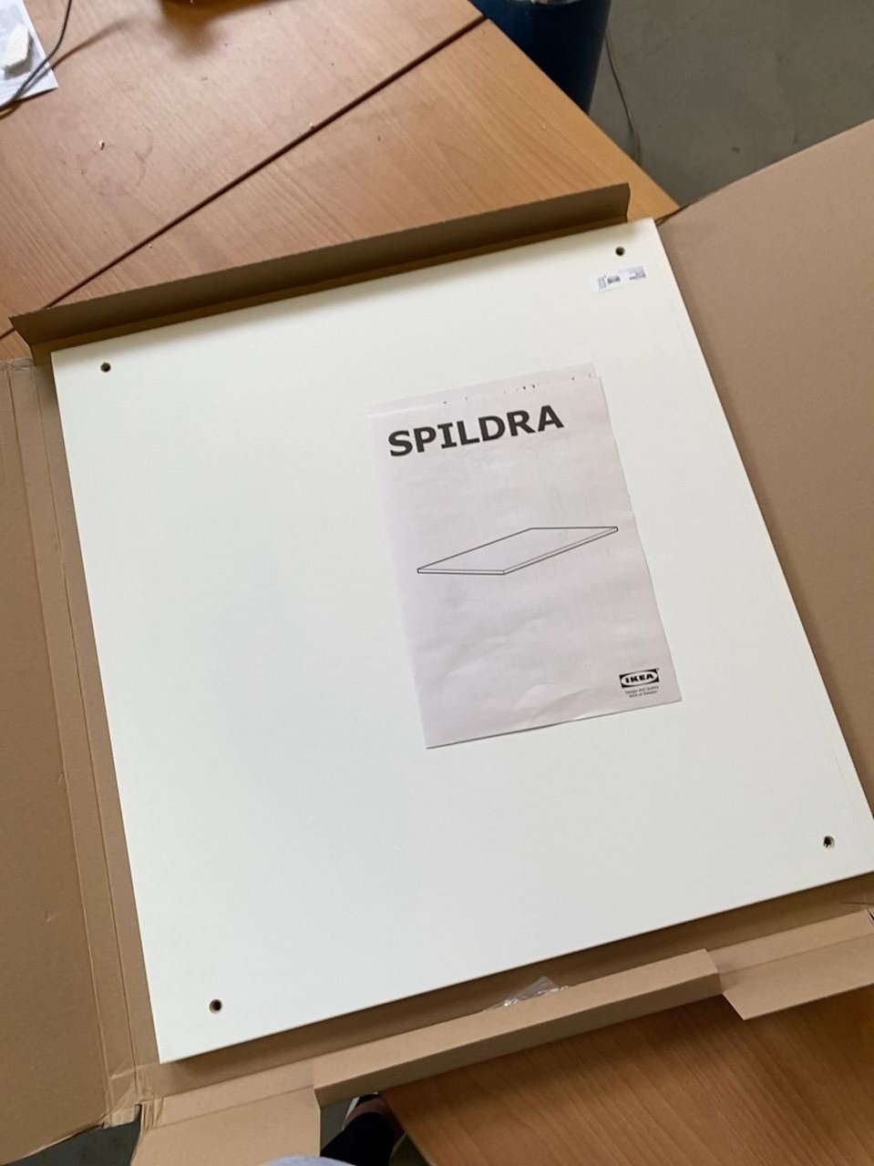 Vrchní část pro úložný díl Ikea SPILDRA