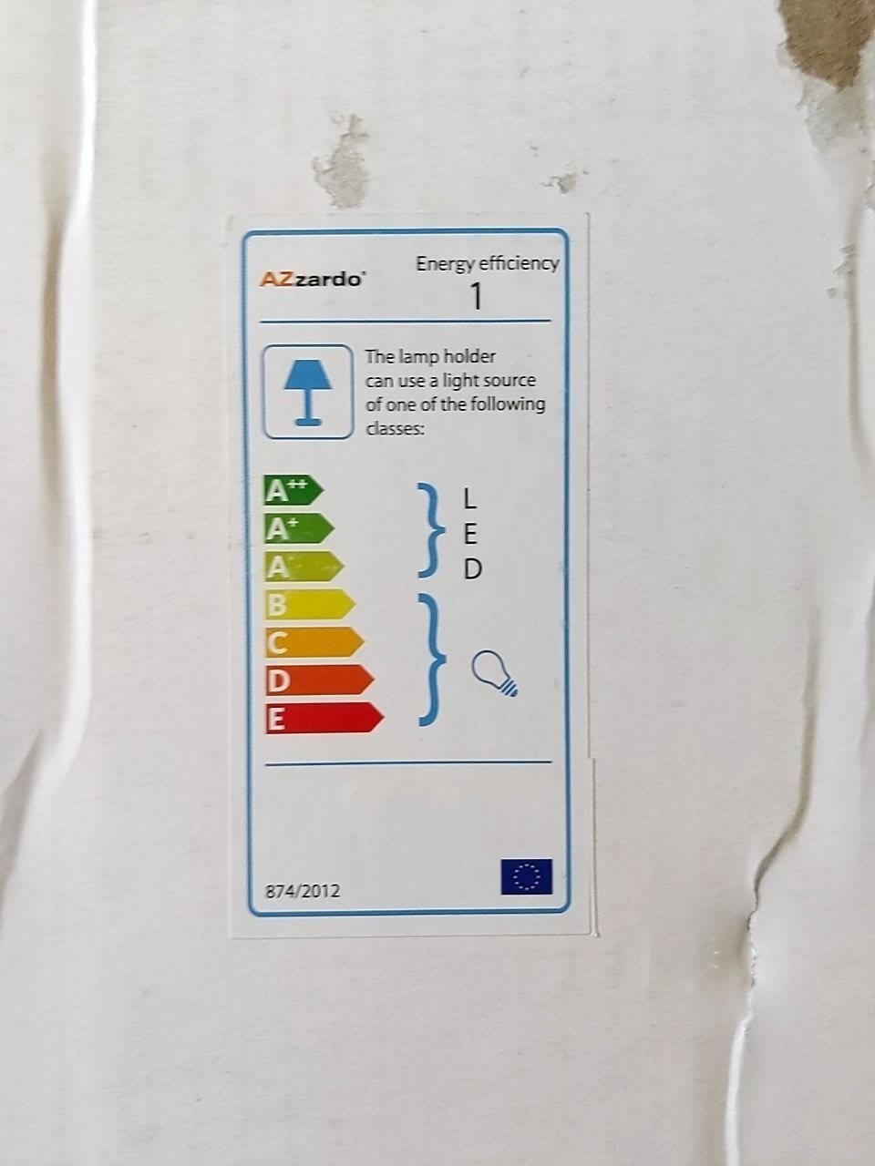 Závěsná stropní lampa Azzardo AZ0100