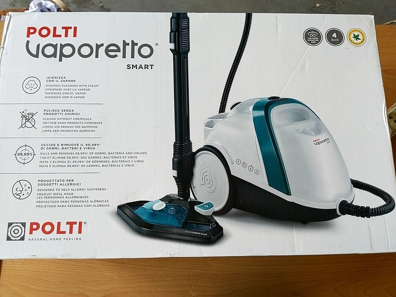 Parní čistič Polti Vaporetto Smart - VT Smart 100