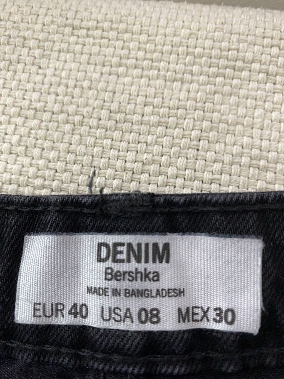 dámské džíny Bershka velikost 40