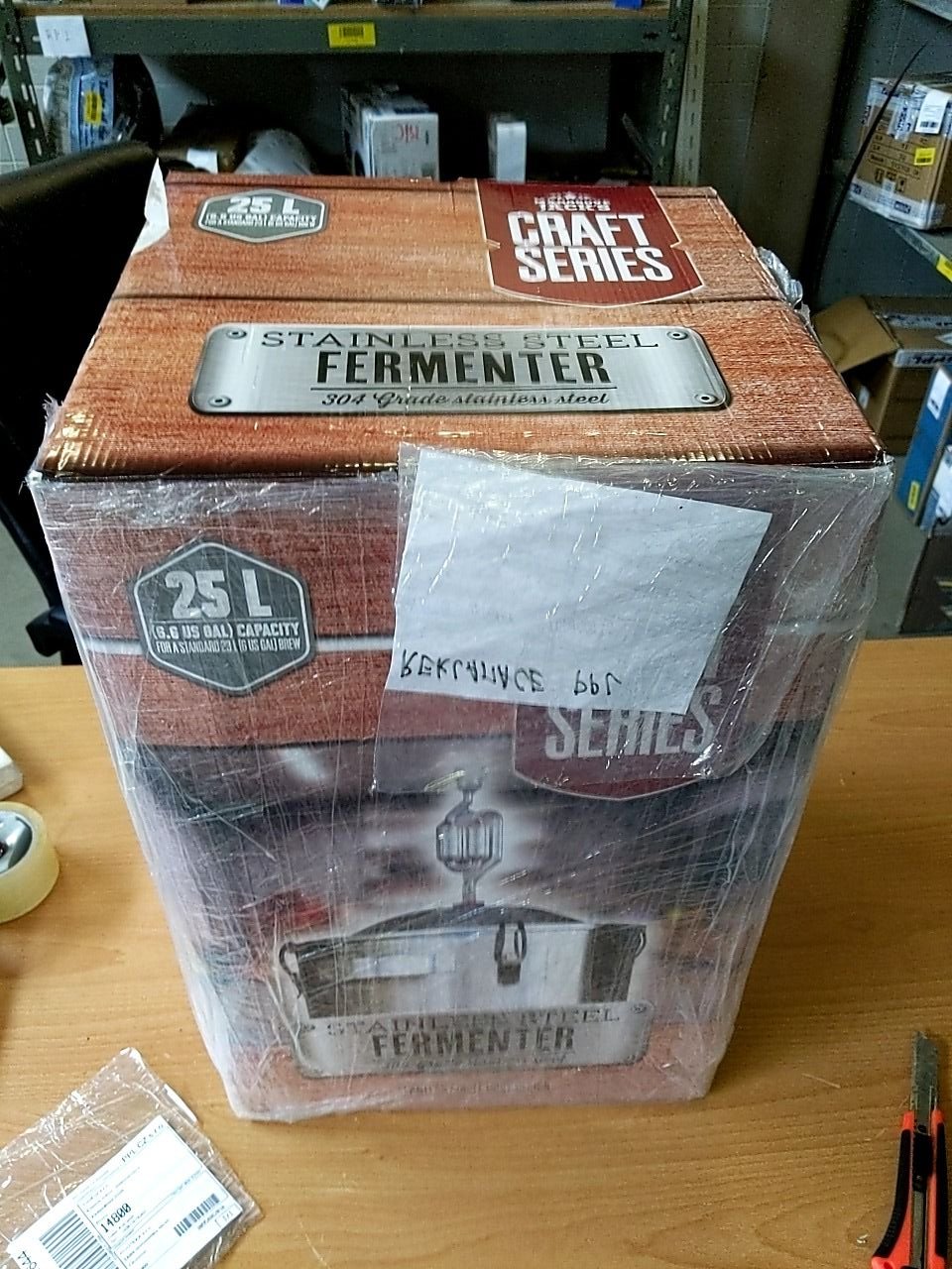 Fermentor z nerezové oceli Craft Series 