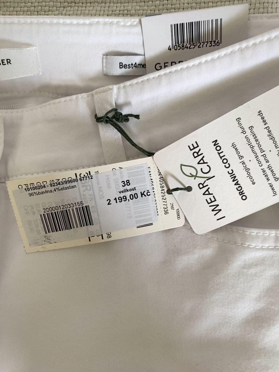 dámské kalhoty Gerry Weber velikost 38