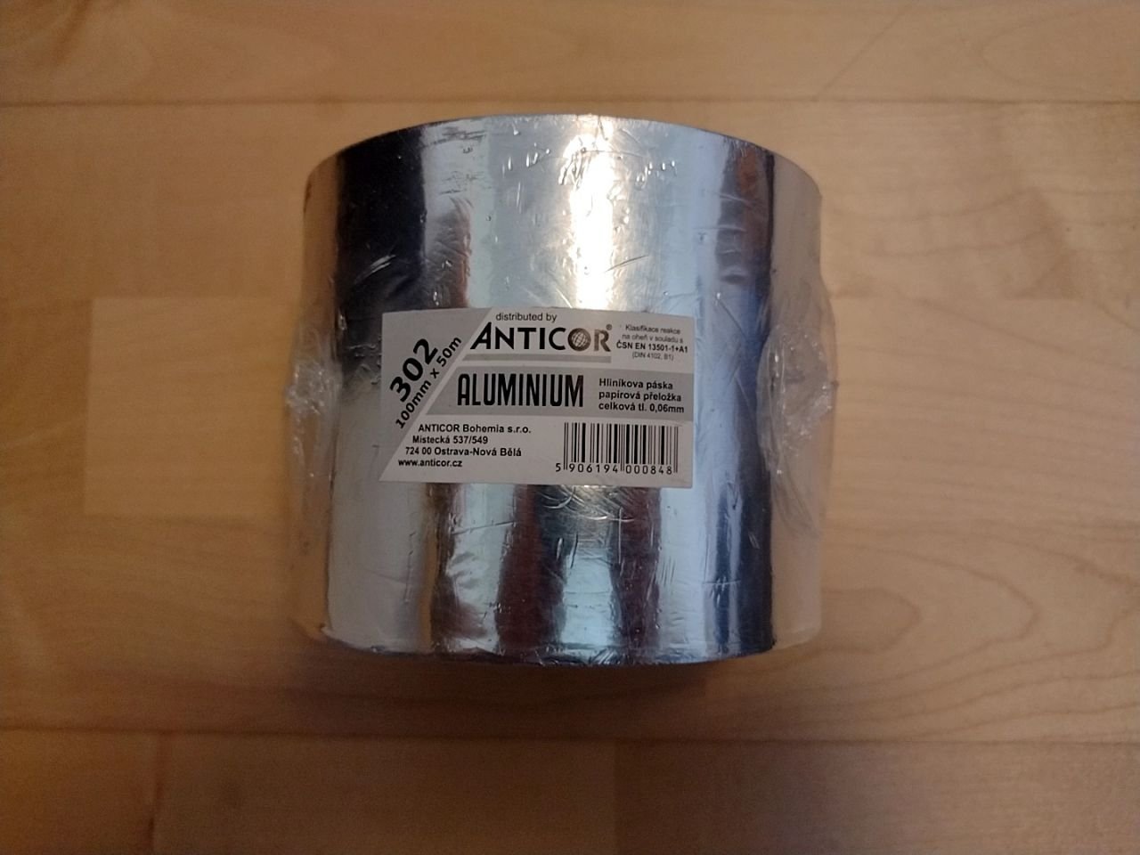 Hliníkové pásky Anticor