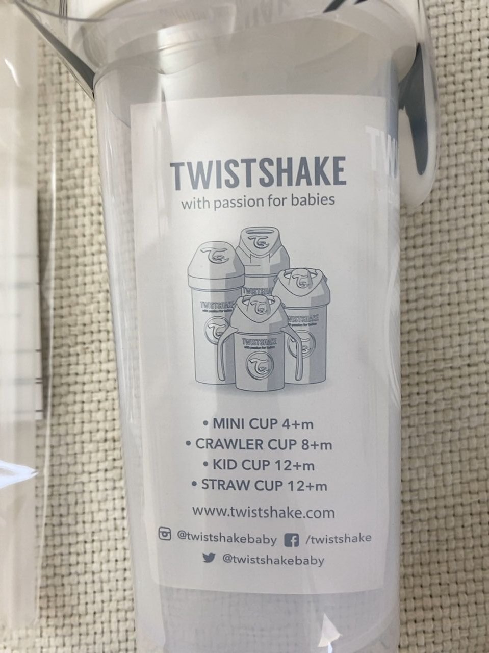 láhev twistshake 