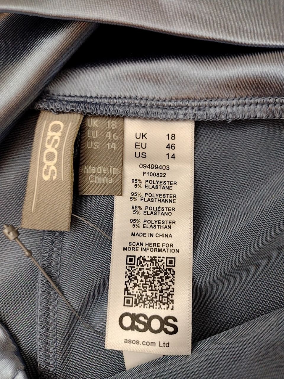 dámské kraťasy Asos velikost 46