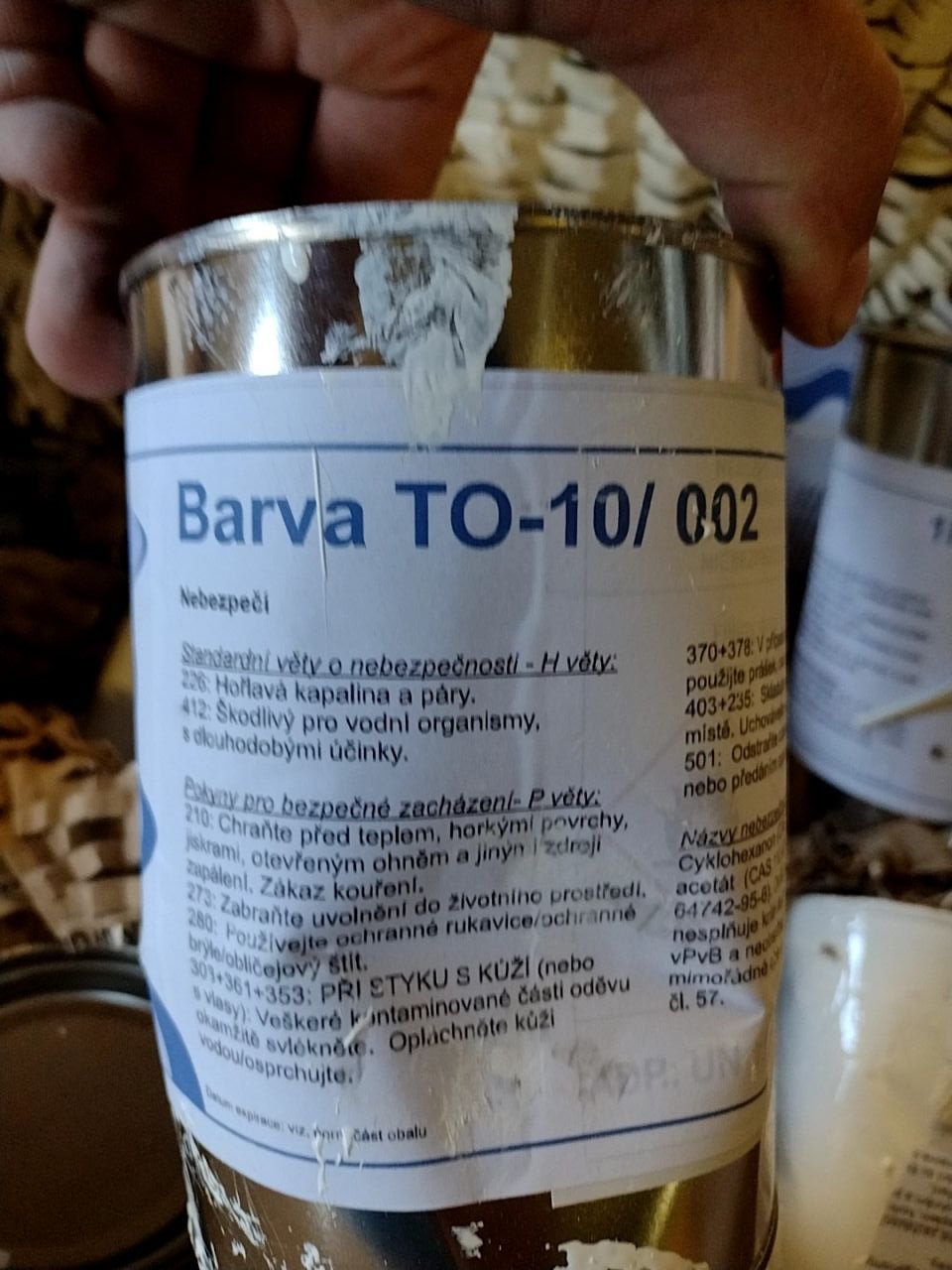 Barva TO-10/002  