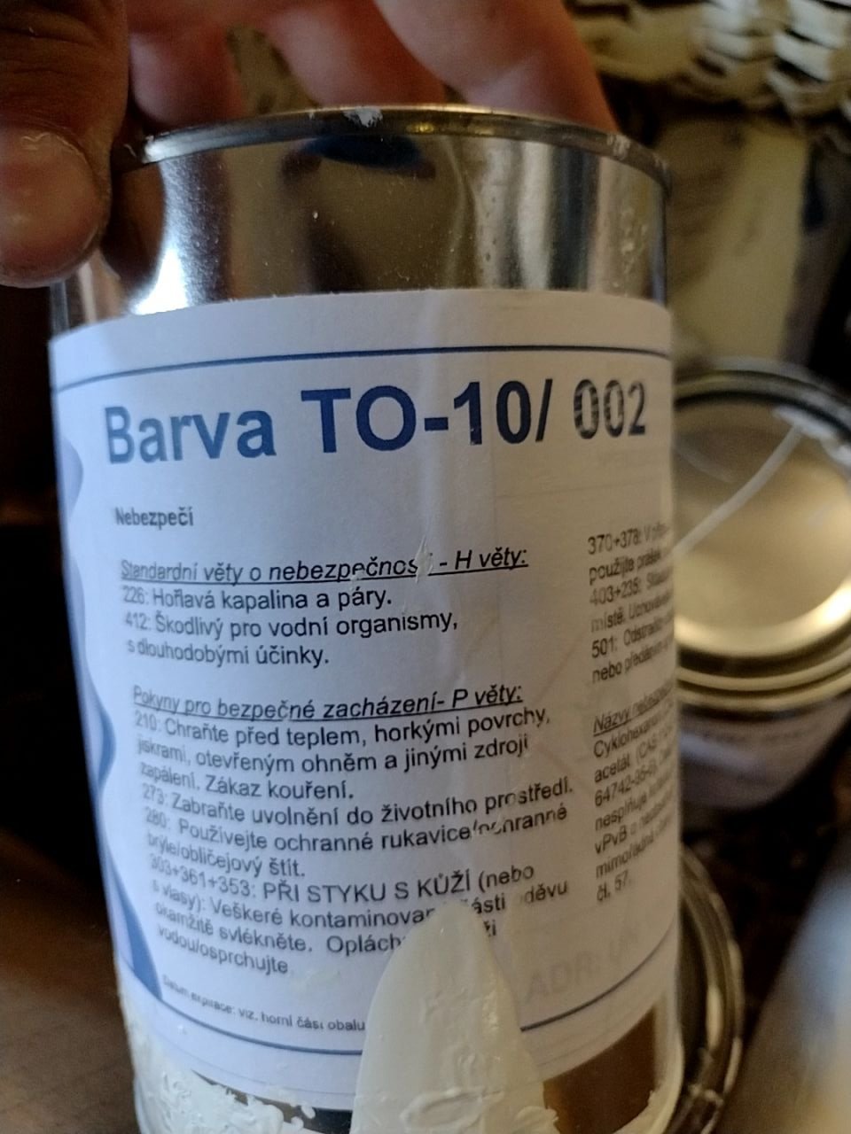 Barva TO-10/002  