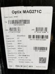 Monitor MSI Optix MAG271C