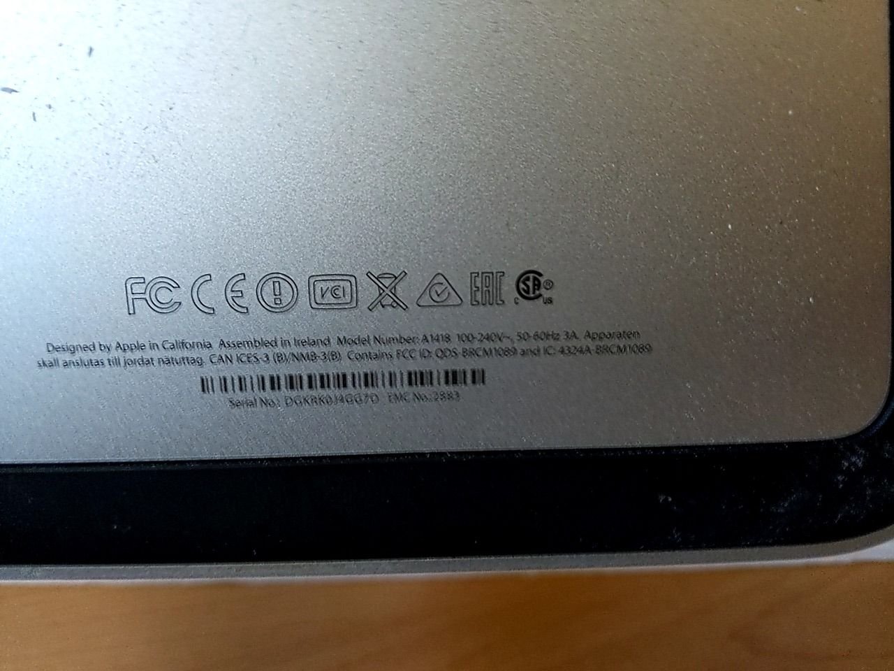Stolní počítač Apple iMac A1418