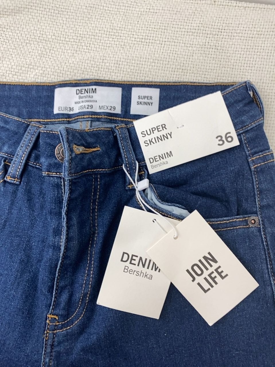 Džíny Bershka velikost 36