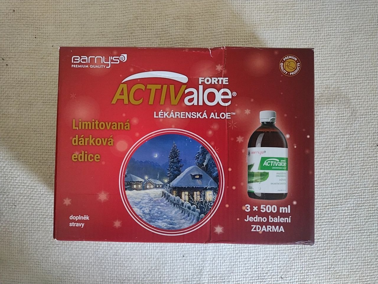 Aloe vera Barny`s ActivAloe Forte ACTIValoe