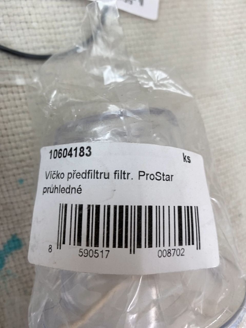 Prvky k filtraci Prostar  