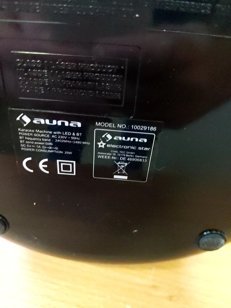 Karaoke systém Auna 10029186