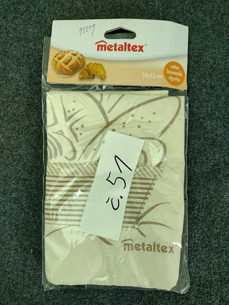 Taška na chléb metaltex