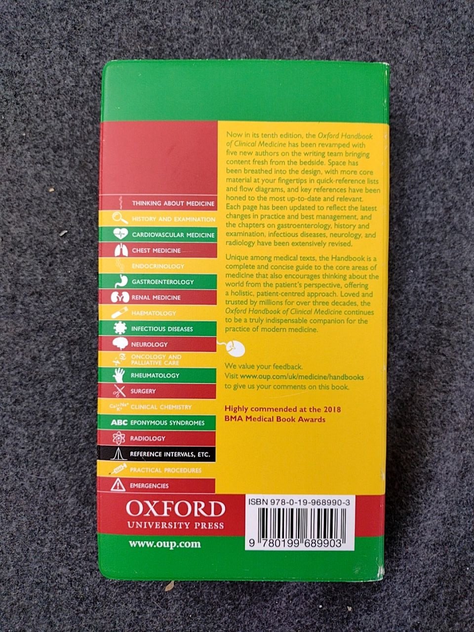 Kniha Oxford handbook of clinical medicine 