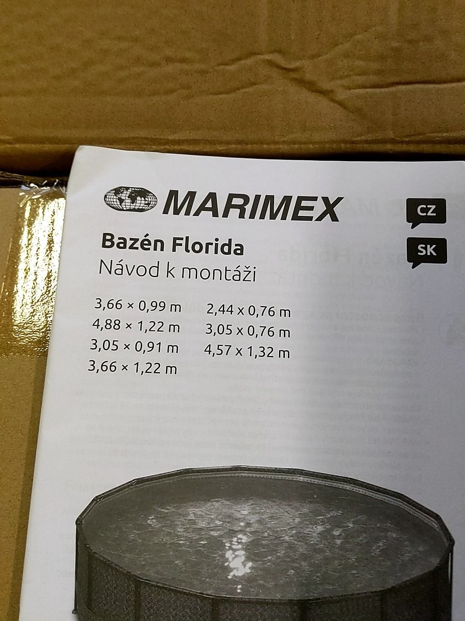 Bazén Marimex Florida