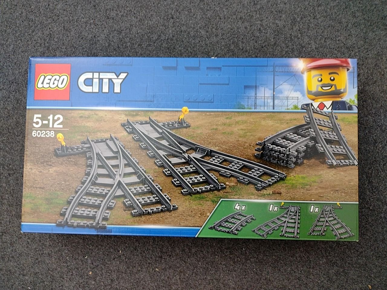 Lego stavebnice Lego Kolejnice