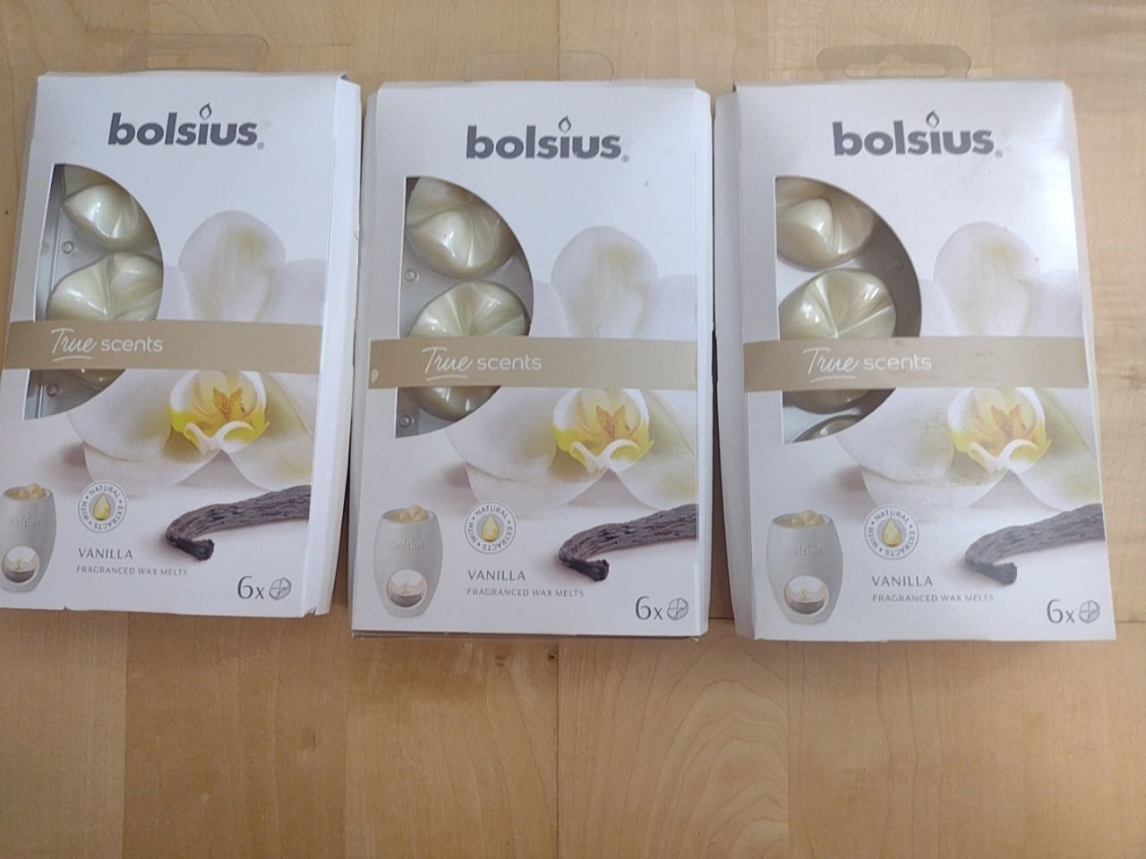 vonný vosk Bolsius vanilla