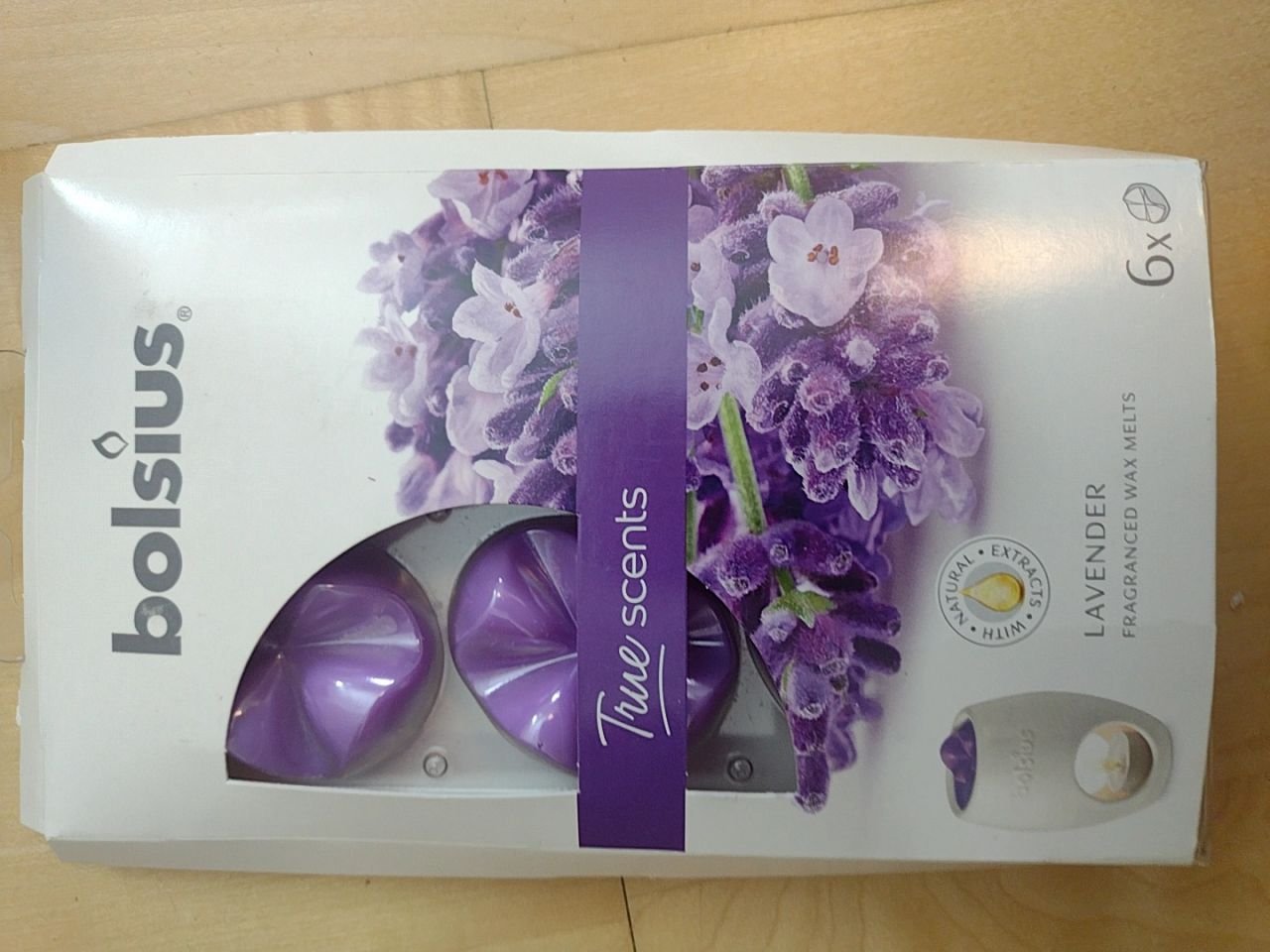 vonný vosk Bolsius lavender