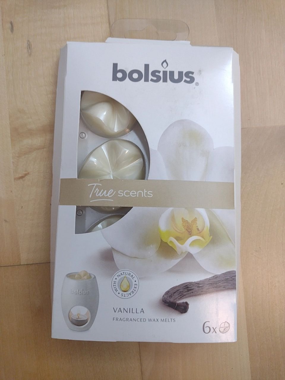 vonný vosk Bolsius vanilla