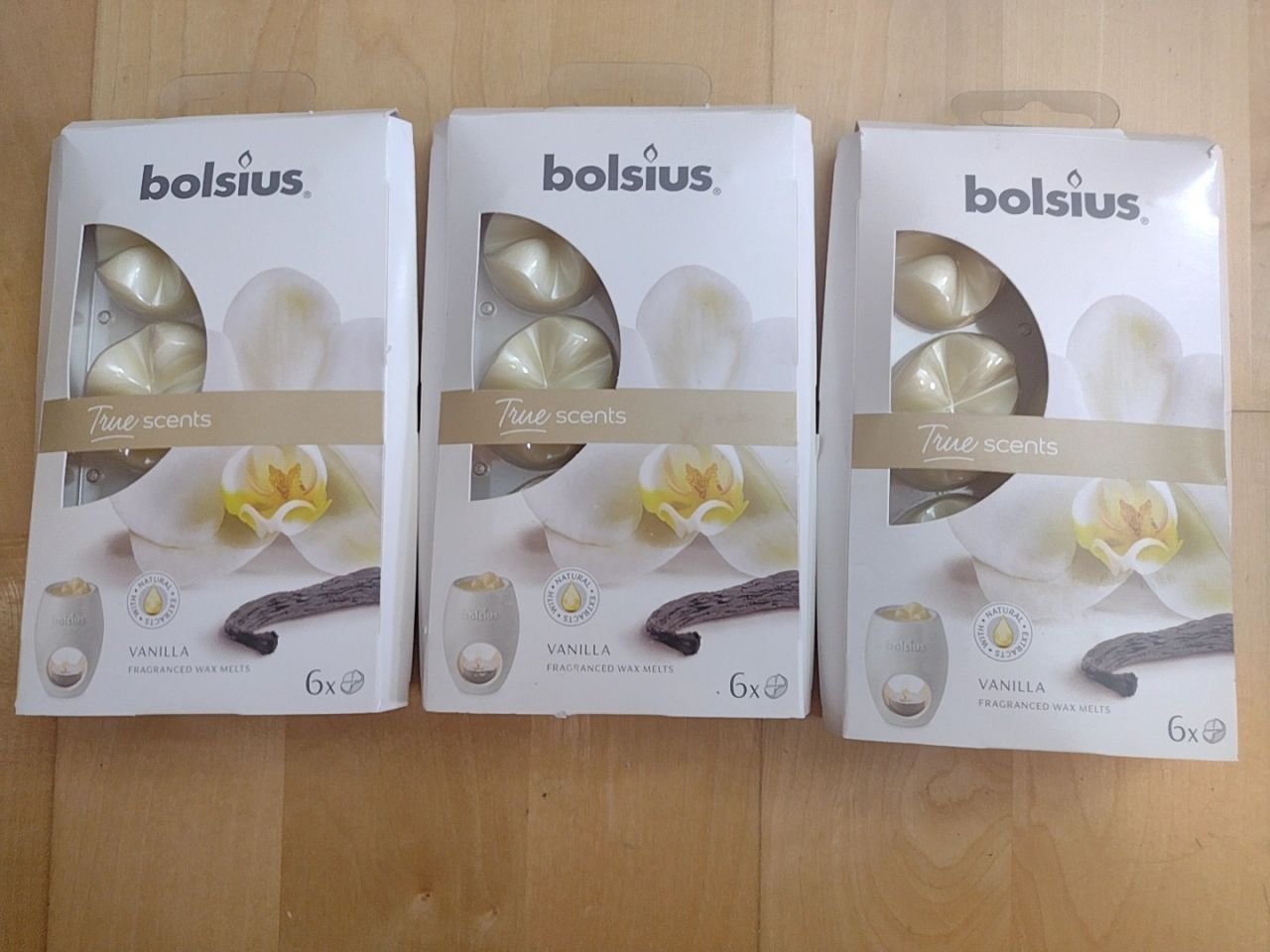 vonný vosk Bolsius vanilla