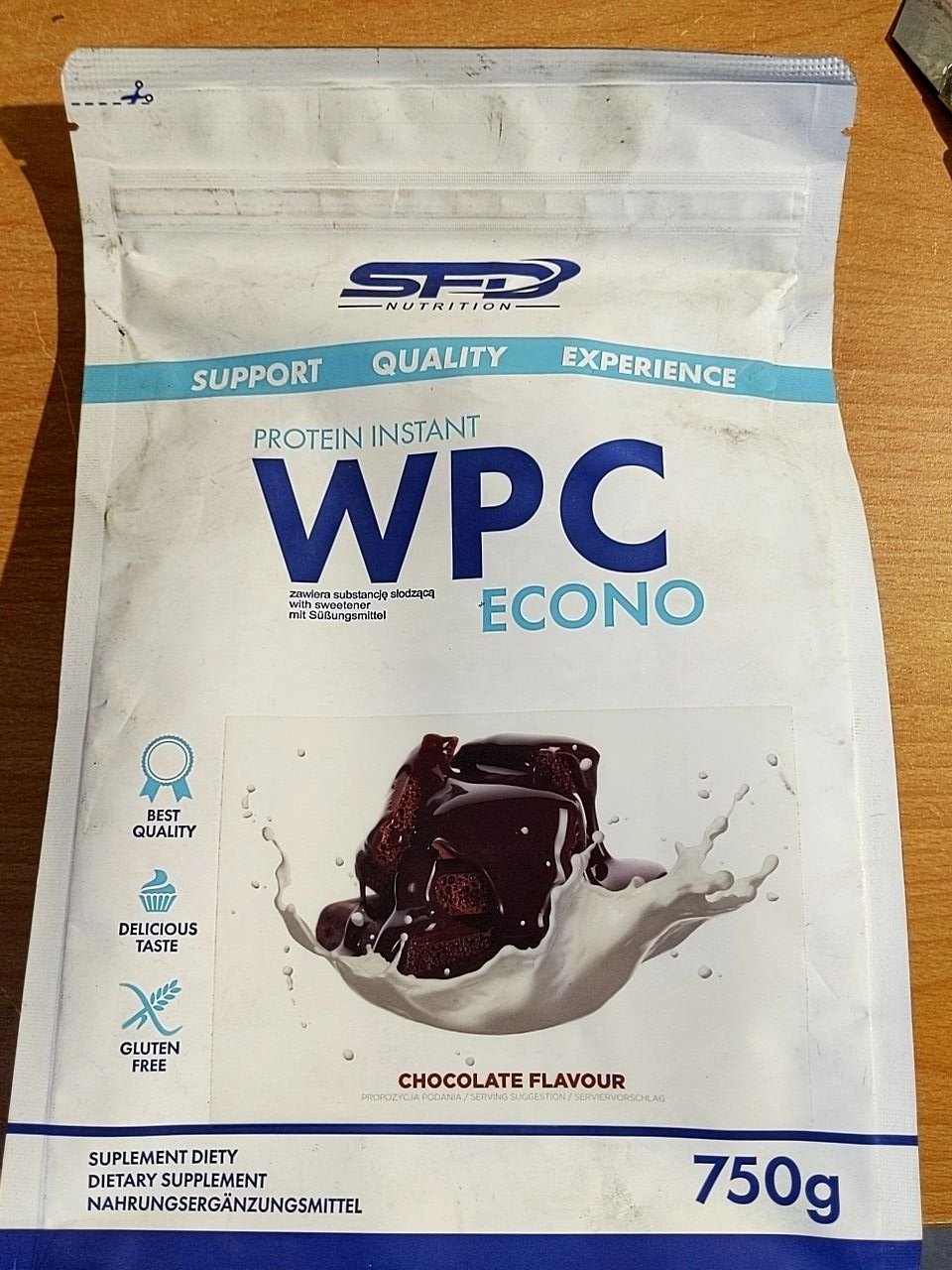 proteinový nápoj SFD nutrition WPC econo 750g