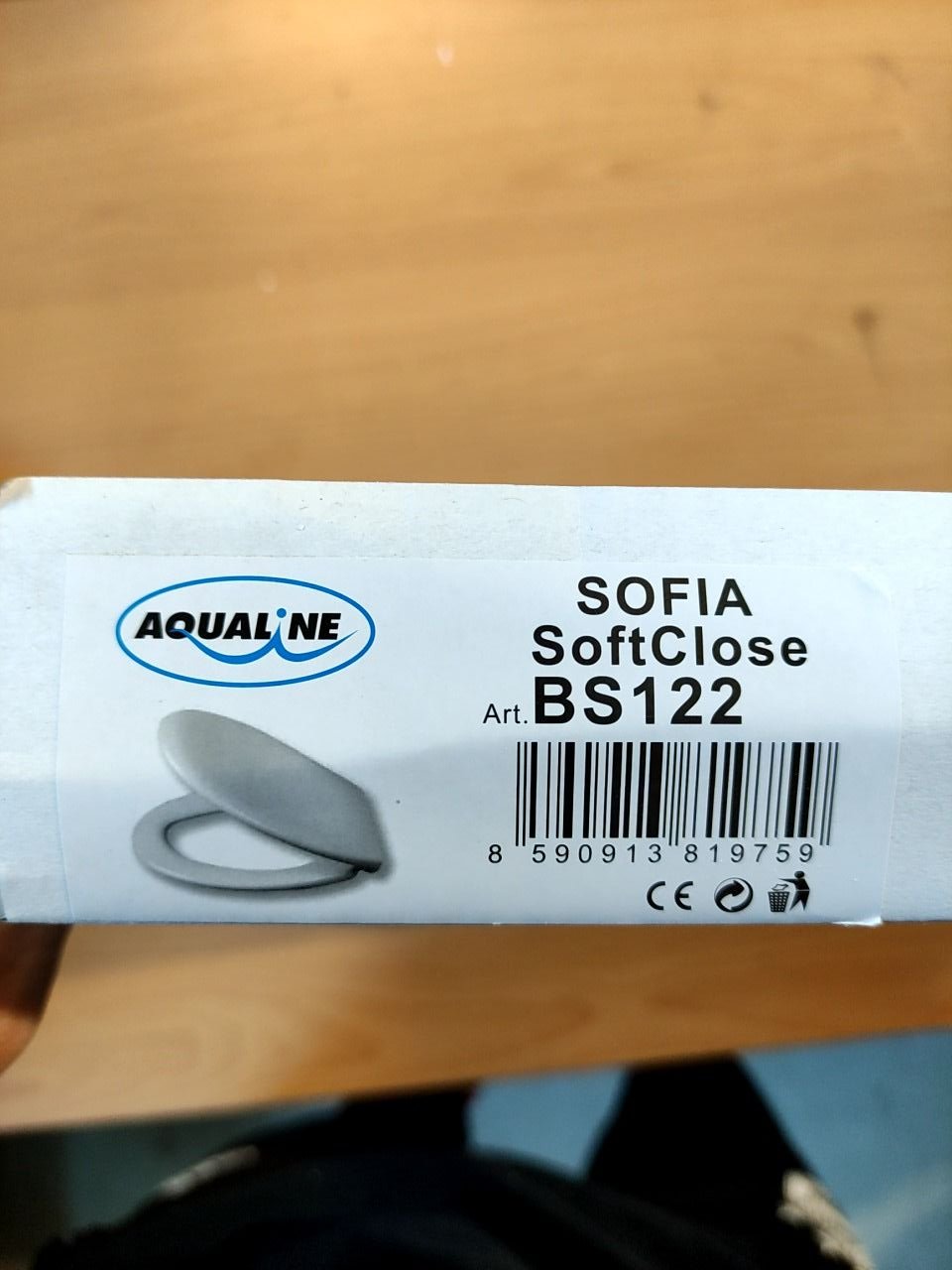 záchodové prkénko Aqualine Sofia softclose