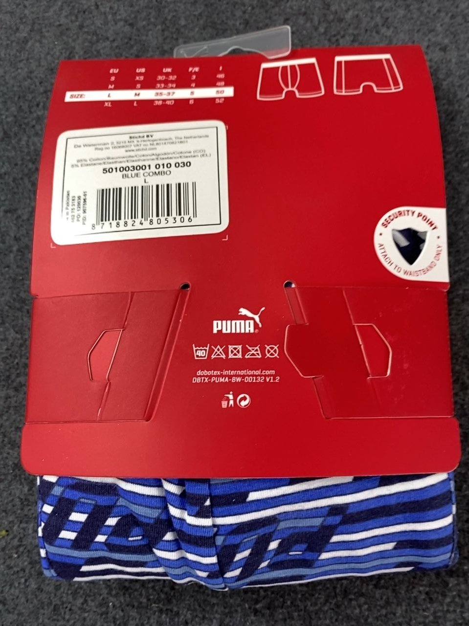 Pánské boxerky puma Velikost L