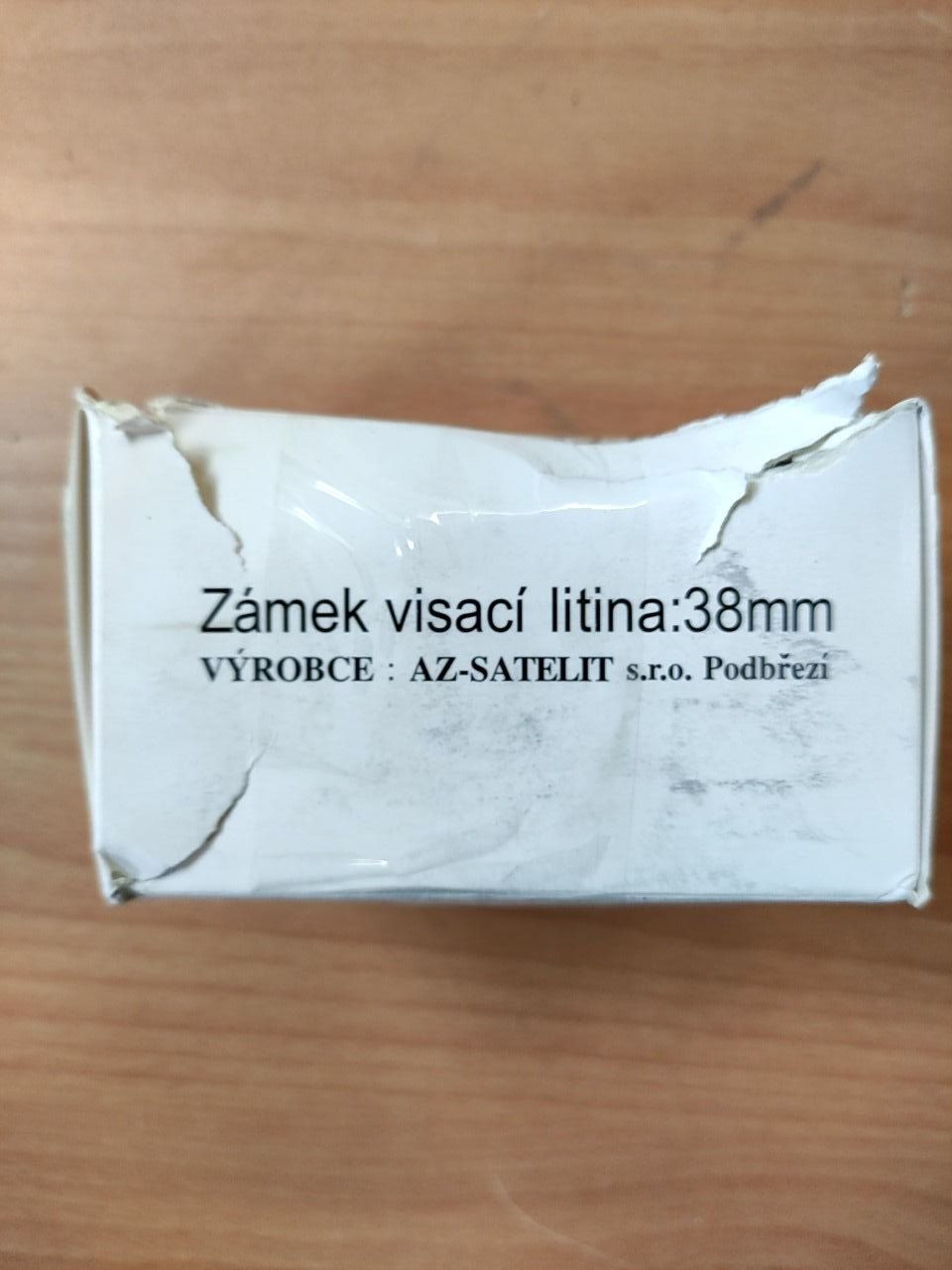 Litinové visací zámky AZ- Satelit 38mm, 10 ks