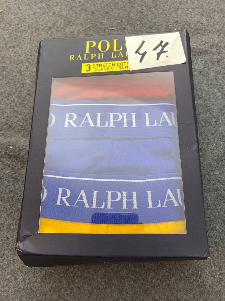 Pánské spodní prádlo - trenky 3 ks Ralph Lauren Velikost M