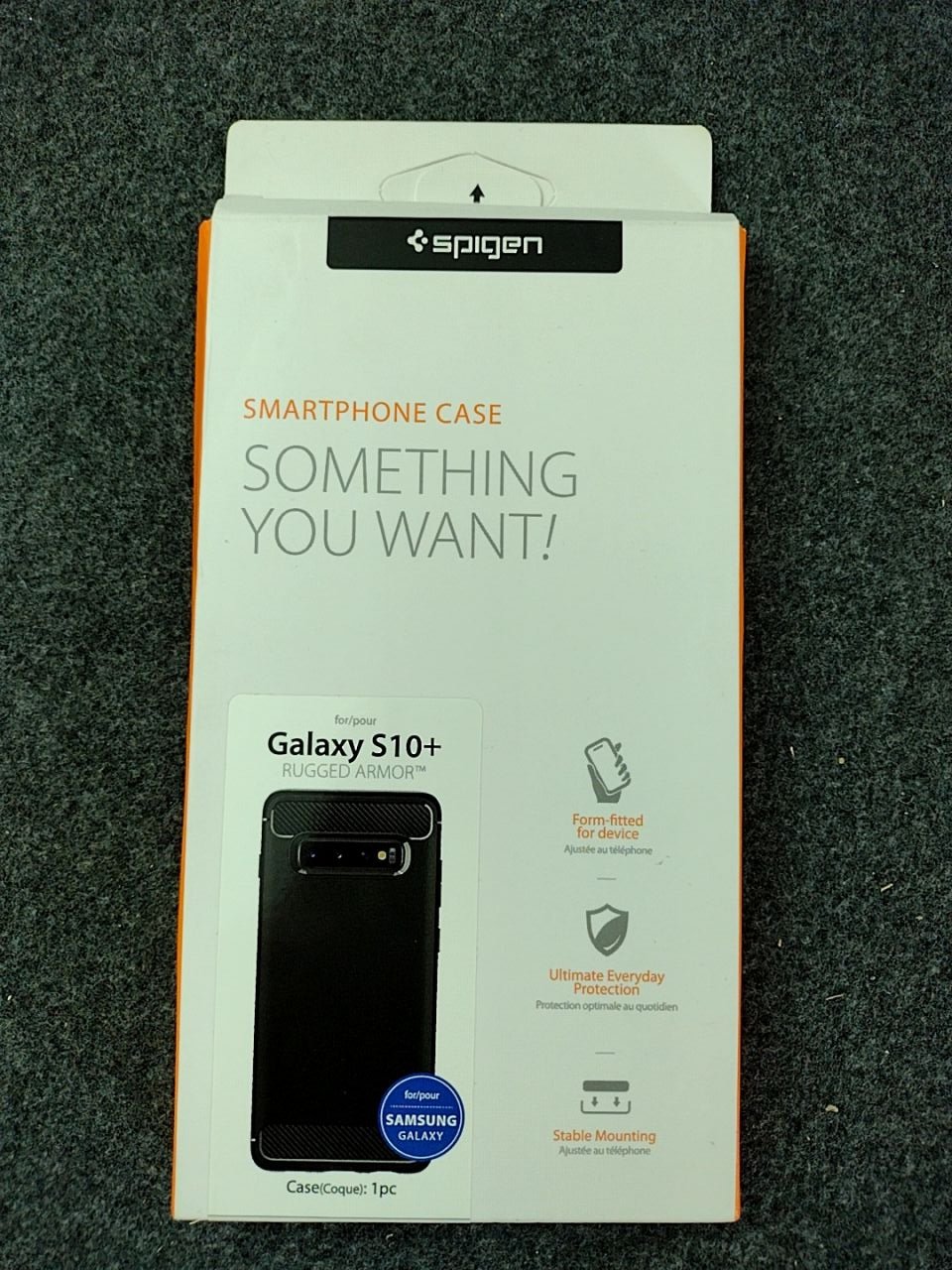 Zadní ochranný kryt pro mobilní telefon Spigen Galaxy S10+