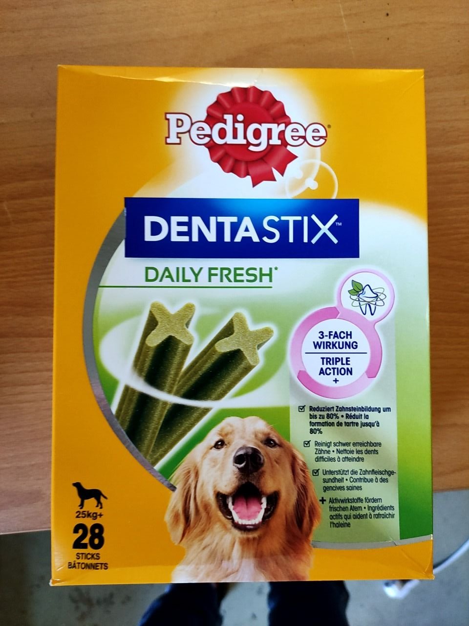 Žvýkací tyčinky pro zdravý chrup psů Pedigree DentaStix, 28 ks