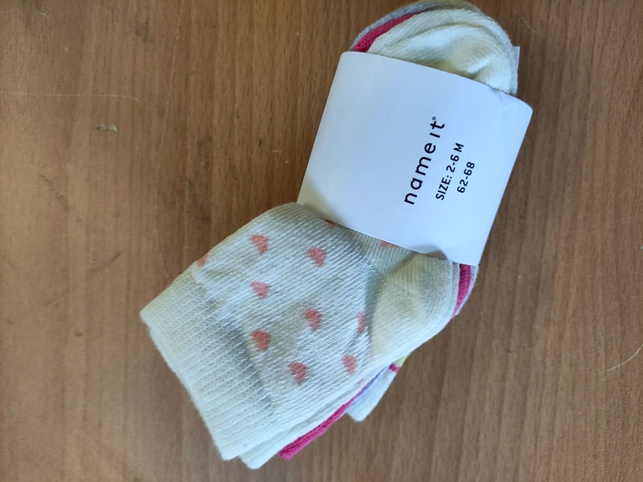 Dětské bavlněné ponožky Name- It vel. 62-68
