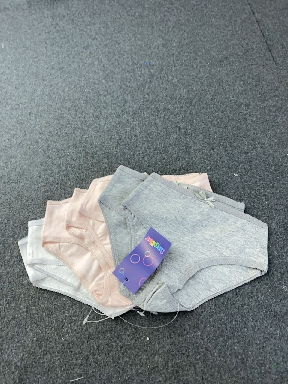 Dětské spodní prádlo - set spodních kalhotek pro dívky Lupilu vel. 86/92