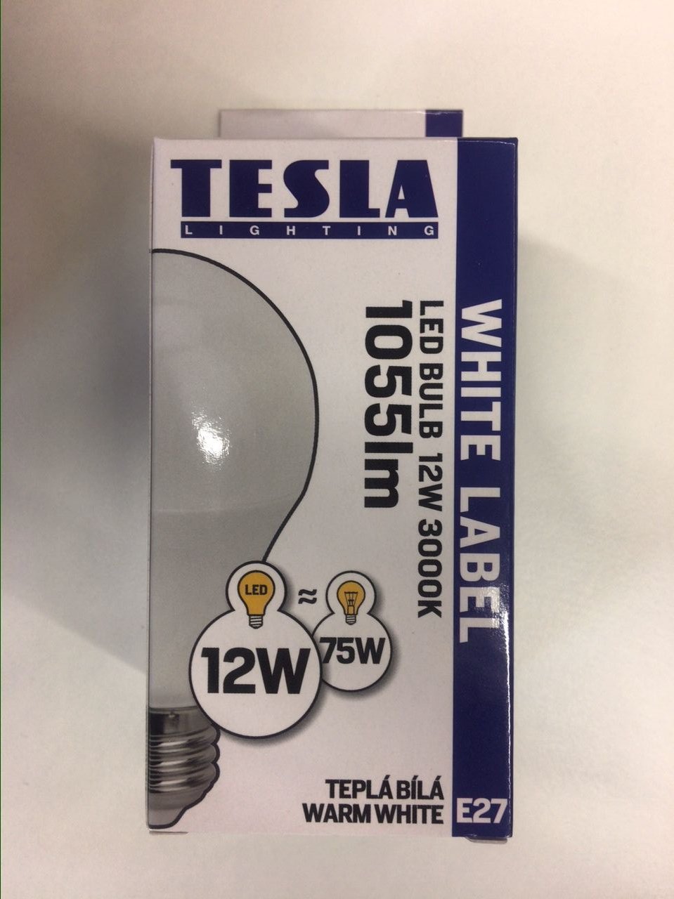 20 ks LED žárovek 12W Tesla 20 ks v krabici