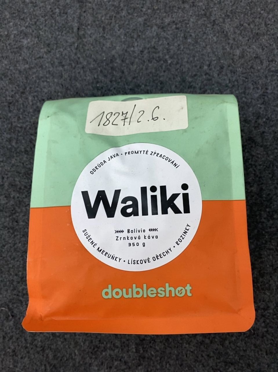 zrnková káva doubleshot Bolívie Waliki