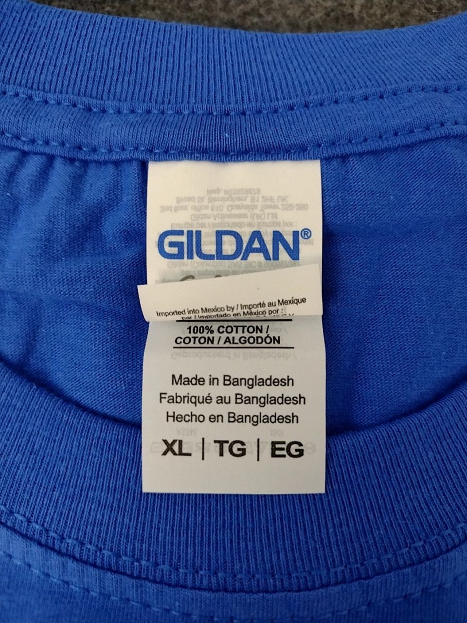 Pánské triko s krátkým rukávem Gildan Vel. XL