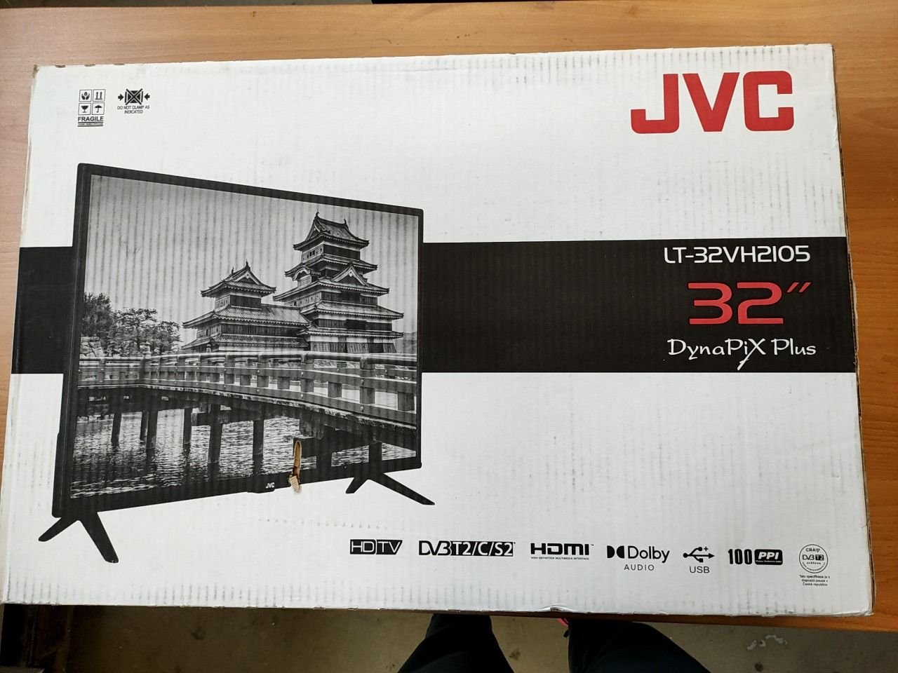 JVC LED Televize s rozlišením HD úhlopříčka 80 cm 32VH2105