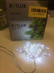 Vánoční světelný řetěz - bílý Retlux RXL 275, 2,4 m