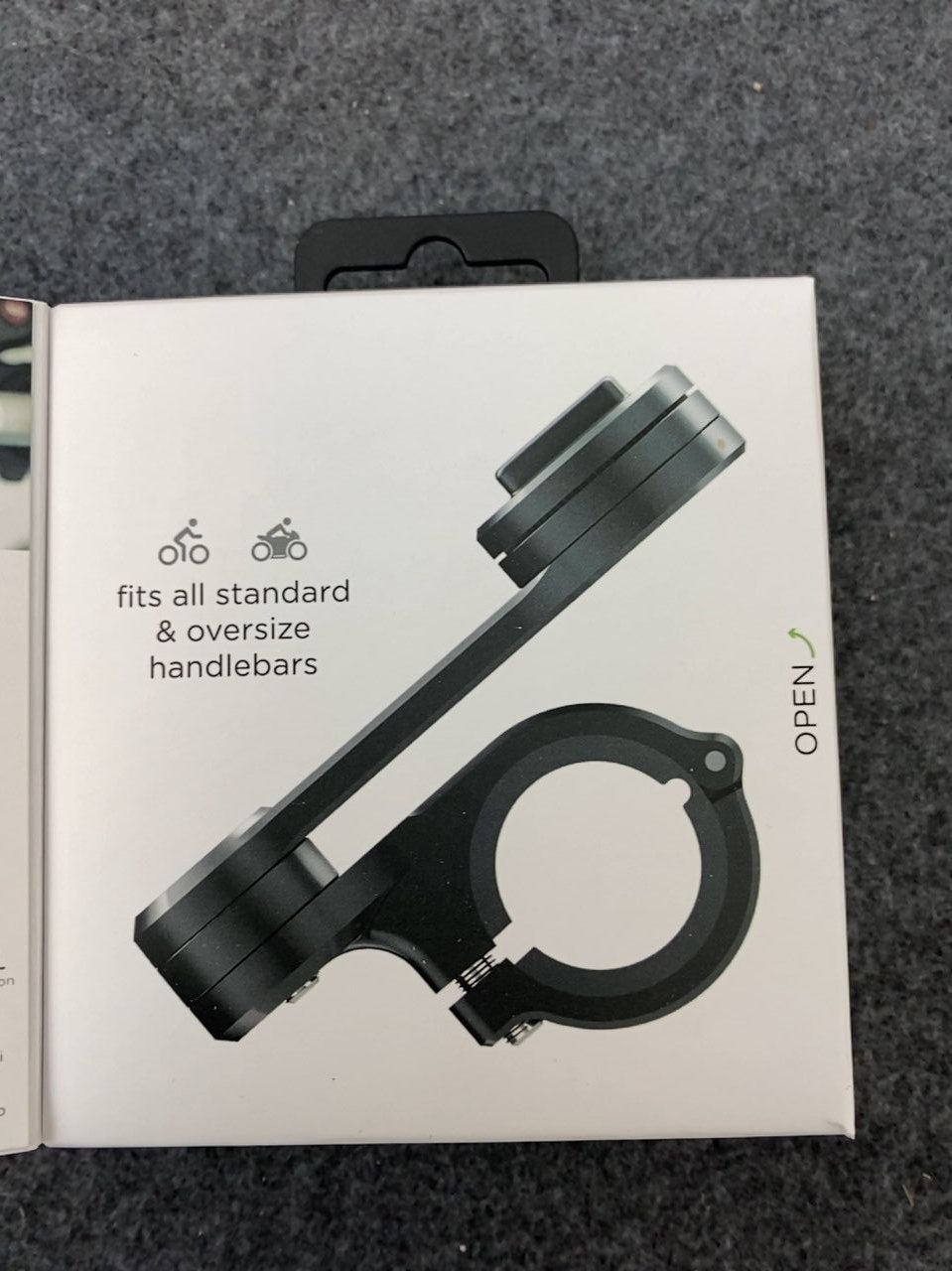 Držák na smartphone s otočným ramenem - uchycení na řídítka SP Connect Moto Mount Pro