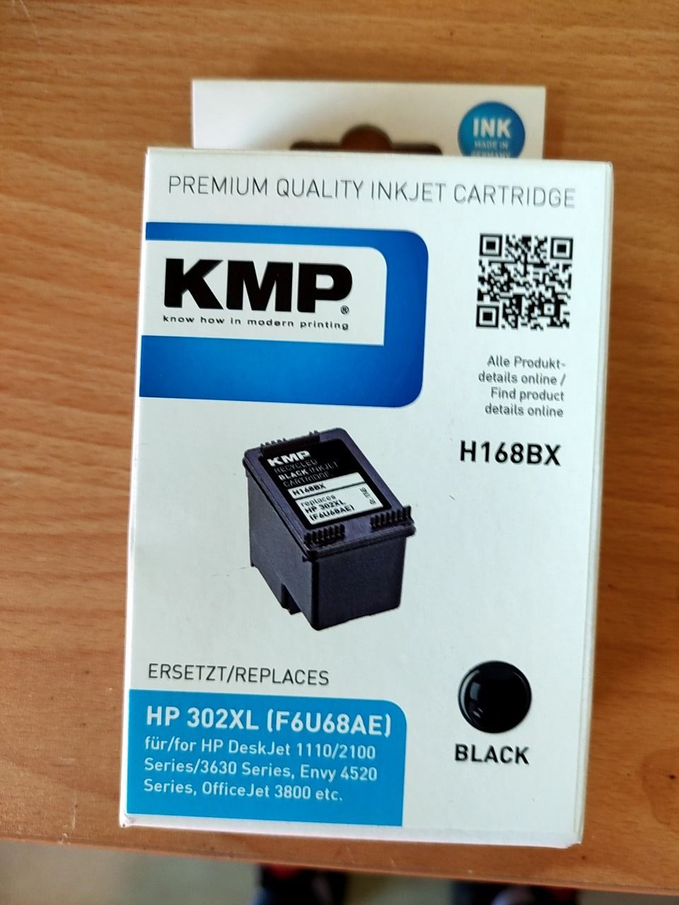 Cartridge HP 901 XL, HP CC654AE, KMP KMP H 168BX kompatibilní (Černá)